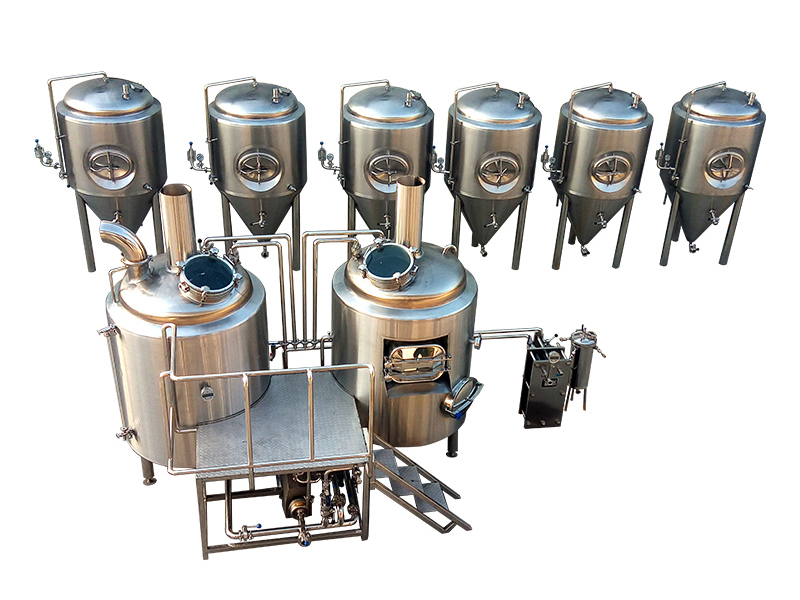 1000L 7BBL Turnkey beer brewery brewing brewhouse system for sale ZXF